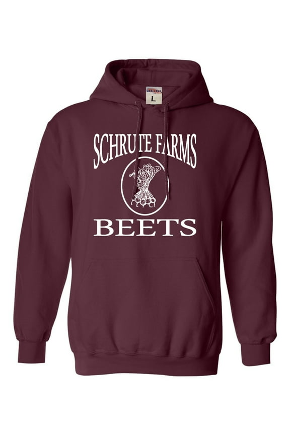 Adult Schrute Farms Beets Sweatshirt Hoodie