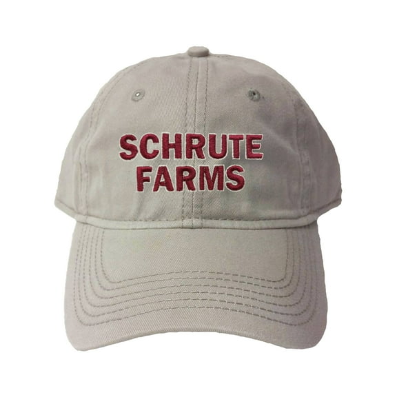 Adult Schrute Farms Embroidered Deluxe Dad Hat