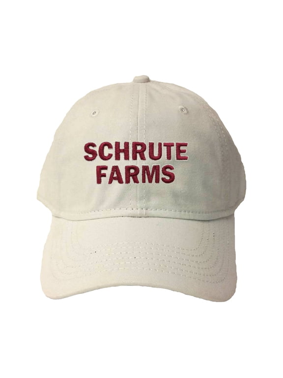 Adult Schrute Farms Embroidered Deluxe Dad Hat