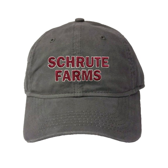 Adult Schrute Farms Embroidered Deluxe Dad Hat