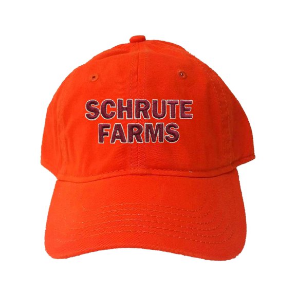 Adult Schrute Farms Embroidered Deluxe Dad Hat