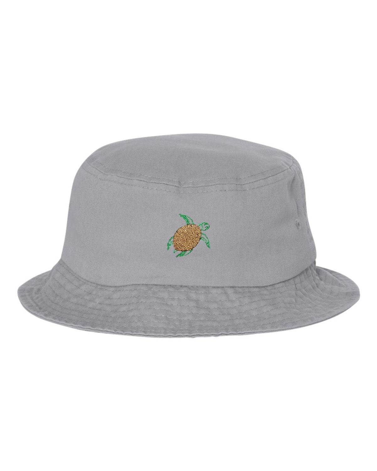 Adult Sea Turtle Embroidered Bucket Cap Dad Hat