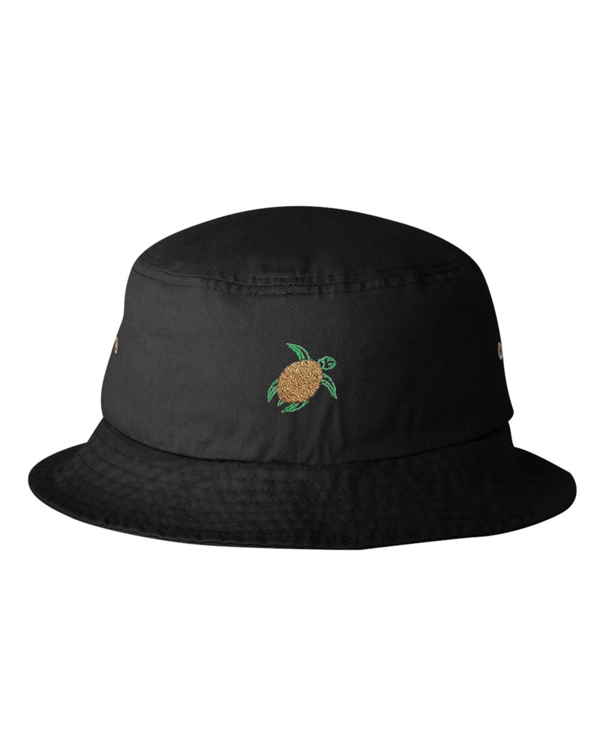 Adult Sea Turtle Embroidered Bucket Cap Dad Hat