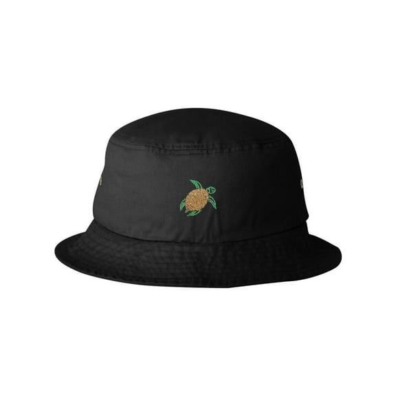 Adult Sea Turtle Embroidered Bucket Cap Dad Hat