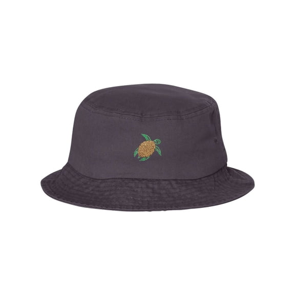 Adult Sea Turtle Embroidered Bucket Cap Dad Hat