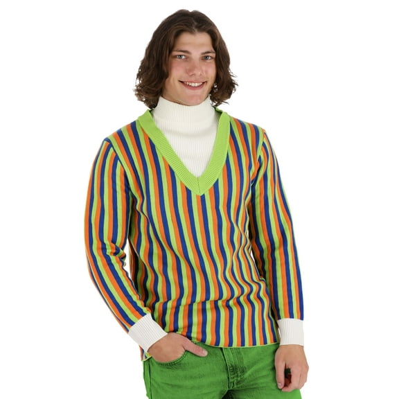 Adult Sesame Street Bert Cosplay Knit Sweater
