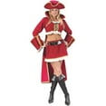 thumbnail image 1 of Adult Sexy Captain Blackheart Pirate Costume, 1 of 1