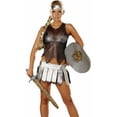 thumbnail image 1 of Adult Sexy Gladiator Costume~Large 10-14 / Silver, 1 of 1
