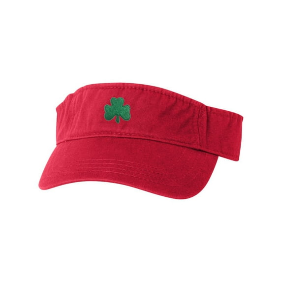 Adult Shamrock St. Patrick's Day Embroidered Visor Dad Hat
