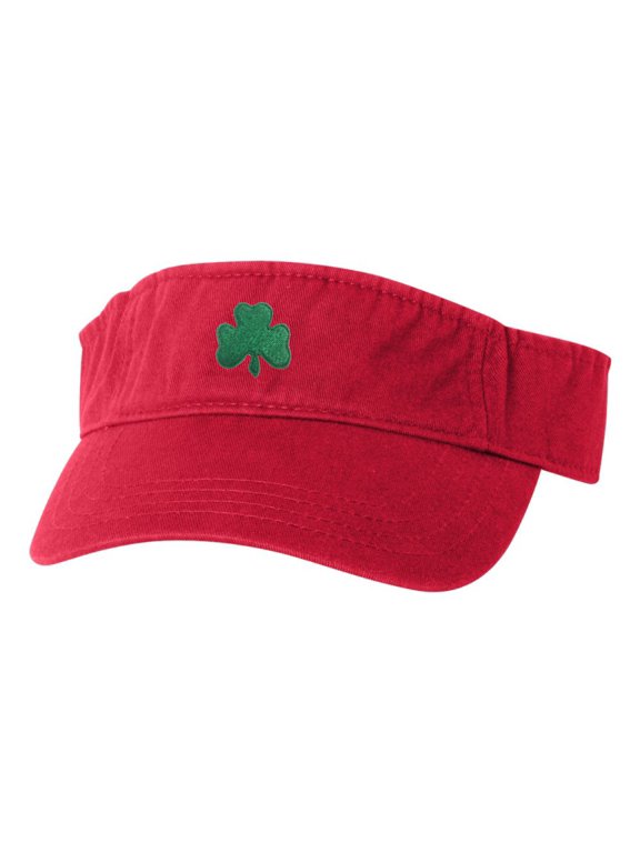Adult Shamrock St. Patrick's Day Embroidered Visor Dad Hat
