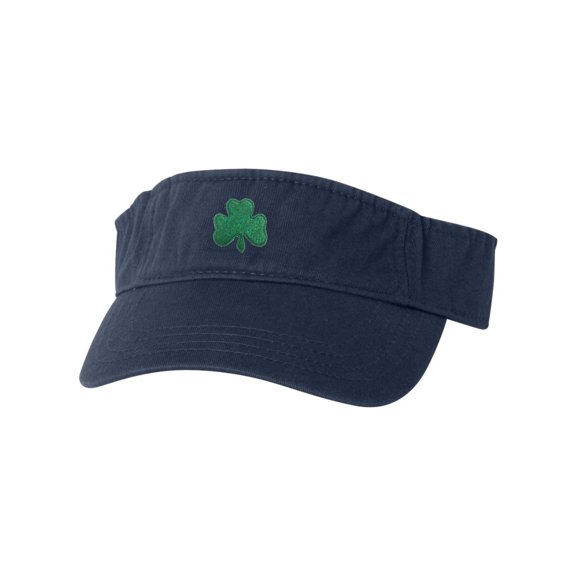 Adult Shamrock St. Patrick's Day Embroidered Visor Dad Hat