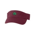 thumbnail image 1 of Adult Shamrock St. Patrick's Day Embroidered Visor Dad Hat, 1 of 1