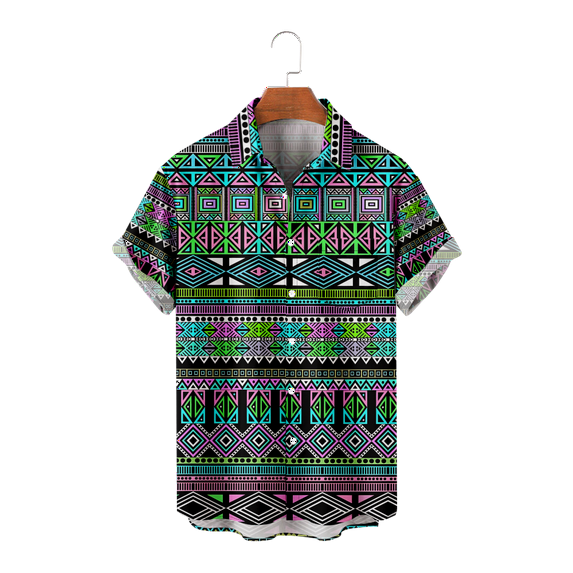 Adult Shirt Traditional Pattern Print Novelty Magic Animation Paint Graphic T-Shirt for Adult for Dating and Travel