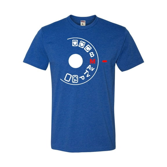 Adult Shoot Manual Camera Buff Photography Lovers Deluxe T-Shirt