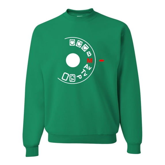 Adult Shoot Manual Camera Buff Photography Lovers Sweatshirt Crewneck