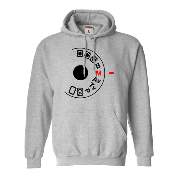 Adult Shoot Manual Camera Buff Photography Lovers Sweatshirt Hoodie