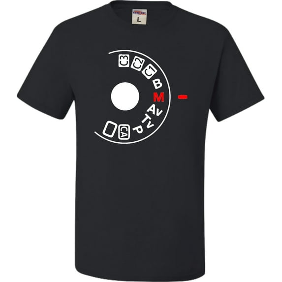 Adult Shoot Manual Camera Buff Photography Lovers T-Shirt
