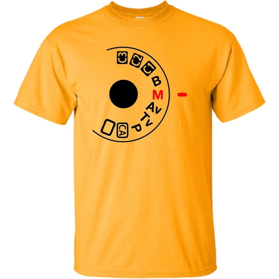 Adult Shoot Manual Camera Buff Photography Lovers T-Shirt