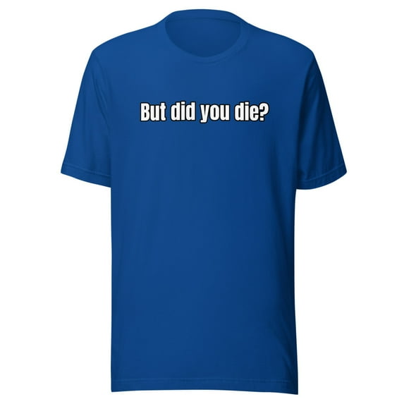 Adult Short-Sleeved T-Shirt BDYD (True Royal, S)