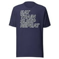 thumbnail image 1 of Adult Short-Sleeved T-Shirt ETSR (Heather Midnight Navy, L), 1 of 1
