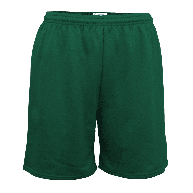 Soffe M036 Soffe Adult Heavyweight 50/50 Short, Dark Green, 2X