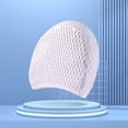 Adult Silicone Water Droplet Swimming Hats Fashion Increases Men's And