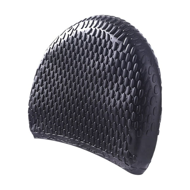 Adult Silicone Water Droplet Swimming Hats Fashion Increases Men's And