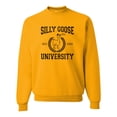 thumbnail image 1 of Adult Silly Goose University Funny Gift Idea Sweatshirt Crewneck, 1 of 1