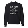 thumbnail image 1 of Adult Silly Goose University Funny Gift Idea Sweatshirt Crewneck, 1 of 1