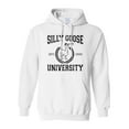 thumbnail image 1 of Adult Silly Goose University Funny Gift Idea Sweatshirt Hoodie, 1 of 1