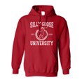 thumbnail image 1 of Adult Silly Goose University Funny Gift Idea Sweatshirt Hoodie, 1 of 1