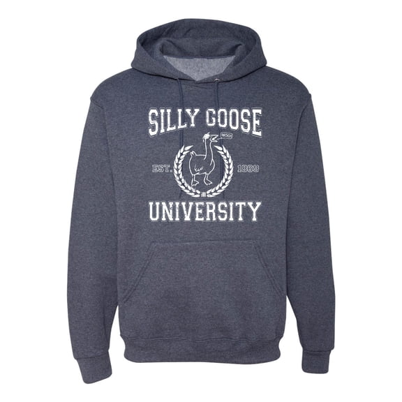 Adult Silly Goose University Funny Gift Idea Sweatshirt Hoodie