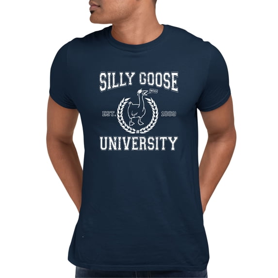 Adult Silly Goose University Funny Gift Idea T-Shirt