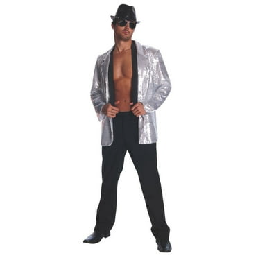 Adult Silver Sequin Jacket