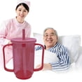 thumbnail image 1 of Adult Sippy Cup for Elderly & Bedridden Patients - Anti-Choking Spill-Proof Drinking Cup with Straw, Double Handles for Disabled, Postpartum & Hospital Recovery, 1 of 6