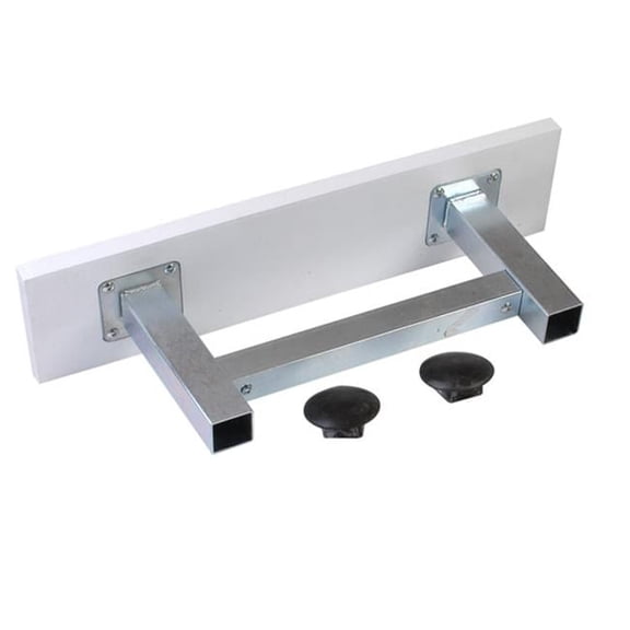 Adult Size Anchor Style Pitchers Plate, White