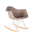 thumbnail image 1 of Adult Sized Mid Century Rocking Chair with Arms, 1 of 6