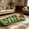 thumbnail image 1 of Adult Sleep Sack Free Compression Sack Hugging Caterpillars Sleeping Bags Plushies Cocoons Sleeping Bag Unique Large Nap Mat Cold Weather Sleeping Bag Cotton Flannel For Adults Big And Tall, 1 of 8