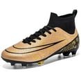 thumbnail image 1 of Adult Soccer Cleats High Ankle Shoes ideal for playing Outdoor/Grass, 1 of 4