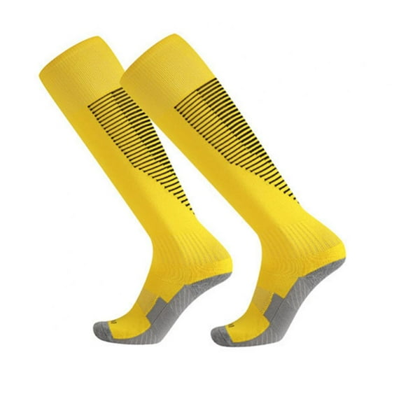 Adult Soccer Socks 1 Pair Knee High Tube Socks Towel Bottom Pressure Football Socks