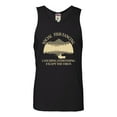 thumbnail image 1 of Adult Social Fish-tancing Sleeveless Tank Top Cotton T-Shirt, 1 of 1