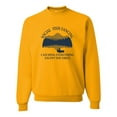 thumbnail image 1 of Adult Social Fish-tancing Sweatshirt Crewneck, 1 of 1