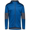 thumbnail image 1 of Adult Sof-Stretch Jacket, Royal & Carbon - Large, 1 of 1