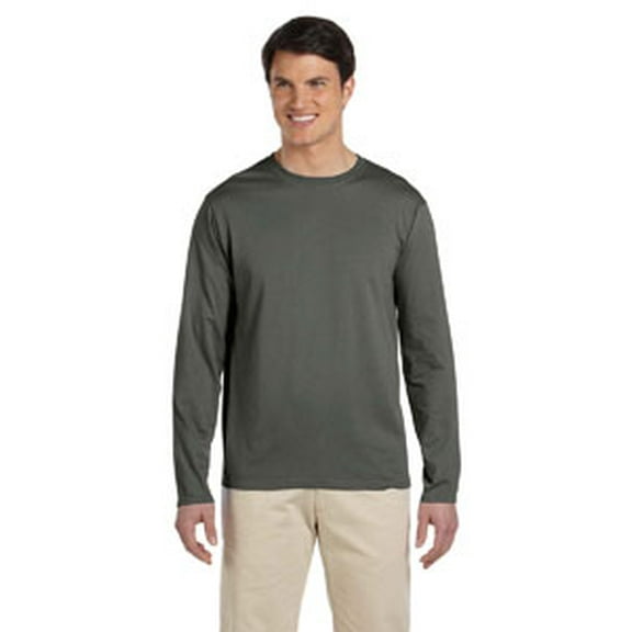 Adult Softstyle® Long-Sleeve T-Shirt MILITARY GREEN M