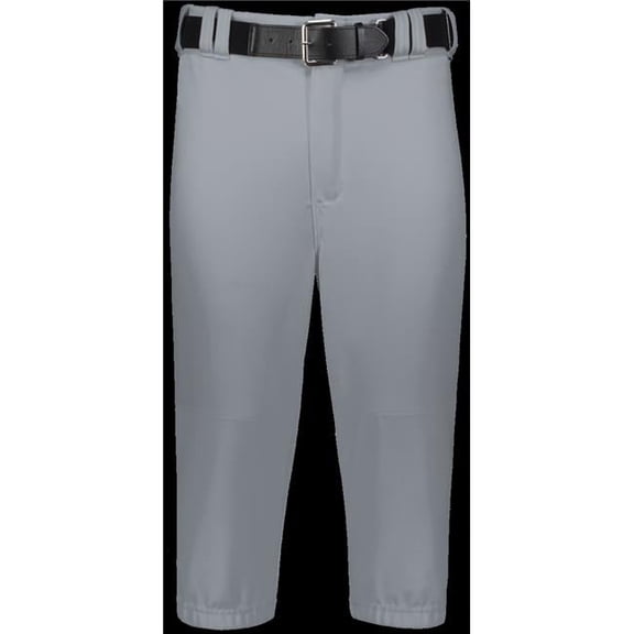 Adult Solid Diamond Series 2.0 Baseball Knicker Pant, Baseball Gray - Small