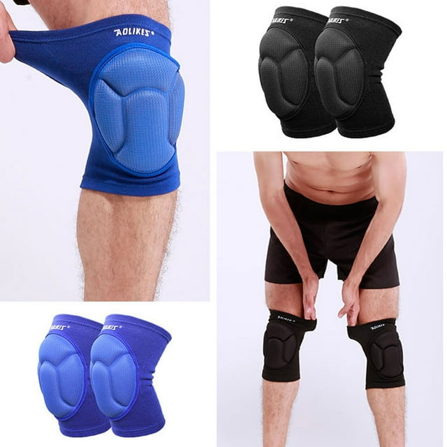 Adult Sponge Knee Pads Knee Protector Gear for Volleyball Mountain Bike