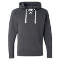 thumbnail image 1 of Adult Sport Lace Hooded Sweatshirt - CHARCOAL HEATHER - L, 1 of 4