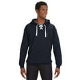 thumbnail image 1 of Adult Sport Lace Hooded Sweatshirt - NAVY - L, 1 of 3