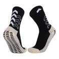 thumbnail image 1 of Adult Sports Socks Solid Color Thickened Comfortable Breathable Mid Calf Non Slip Soccer Socks, 1 of 4