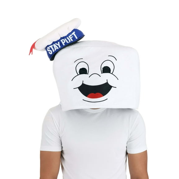Adult Stay Puft Reversible Costume Hat Mask
